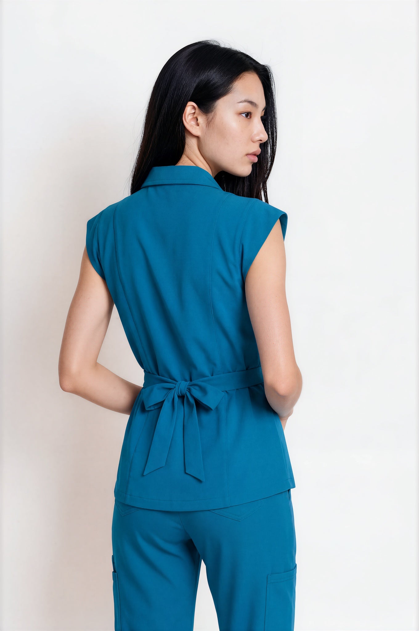 Tailored Scrub Top