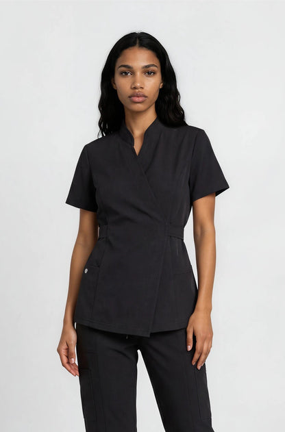 Wrap Scrub Top