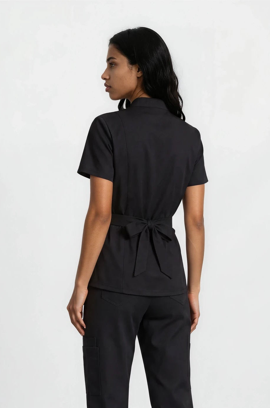 Wrap Scrub Top