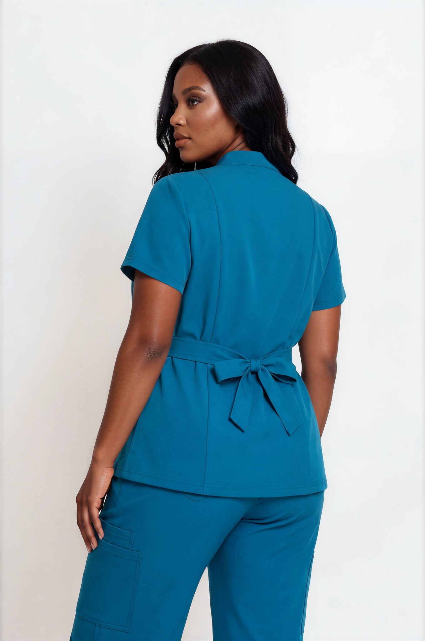 Wrap Scrub Top