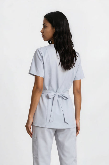 Wrap Scrub Top